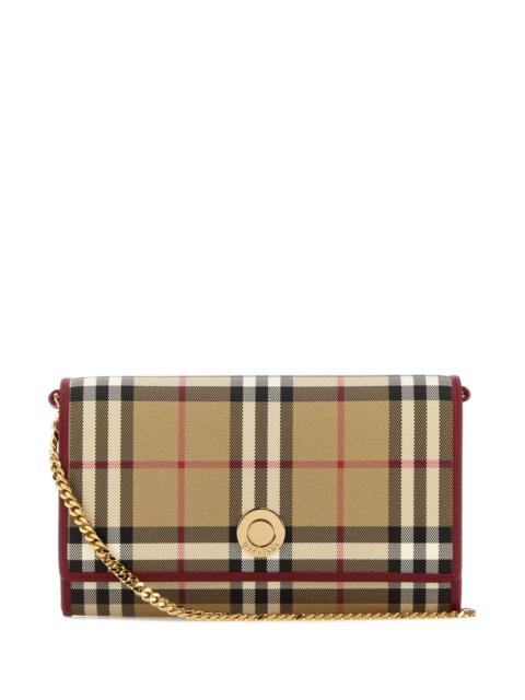 Burberry Burberry Women Printed Canvas Check Wallet