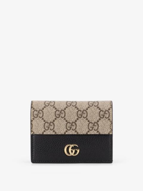 GUCCI Gucci Mini Leather Wallet Brown Women