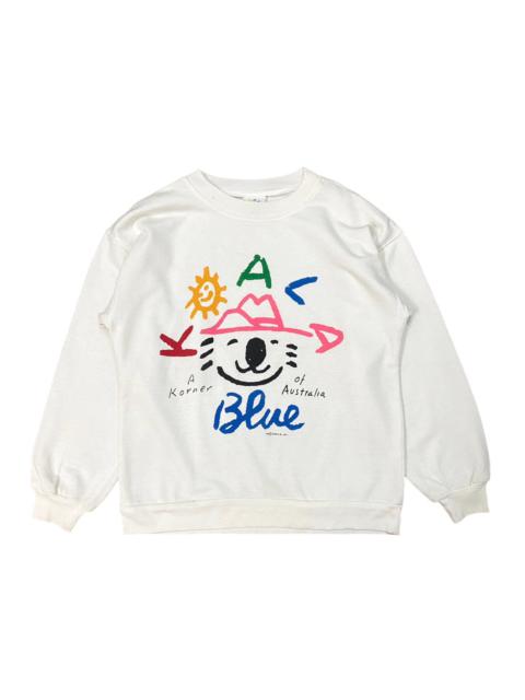 Other Designers Vintage Blue Koala Australia Crewneck