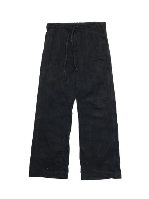 Other Designers VETRA PLAID DRAWSTRING TROUSER PANTS