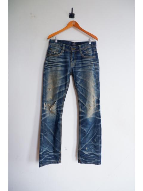 Other Designers If Six Was Nine - Vintage Slacks Japan Ripped Jeans