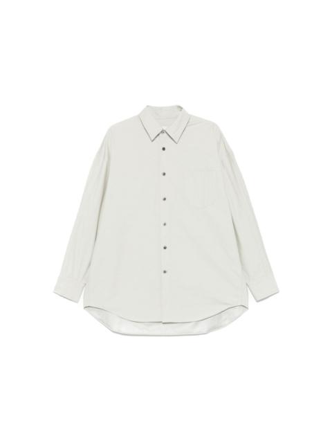 pleated shirt