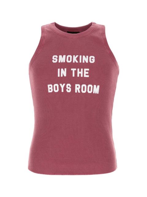 DSQUARED2 Dsquared Men Dark Pink Cotton Tank Top