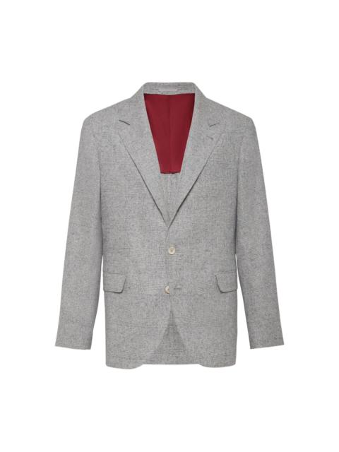 three-button blazer