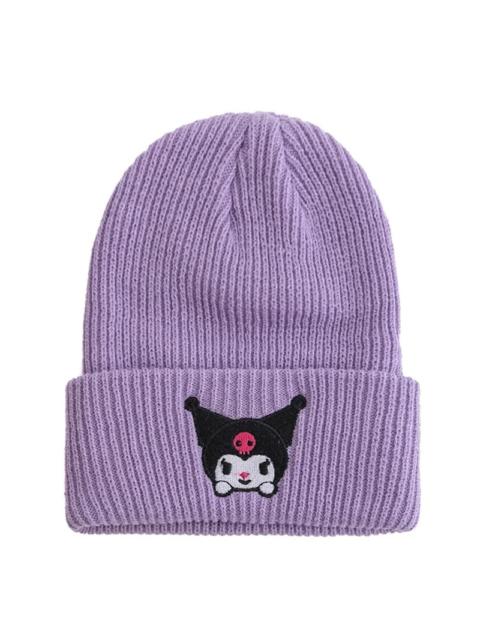 Other Designers Y2K Anime Sanrio Purple Kuromi Beanies Winter Warm Hat Cute Embroidery Cap Adult Kid