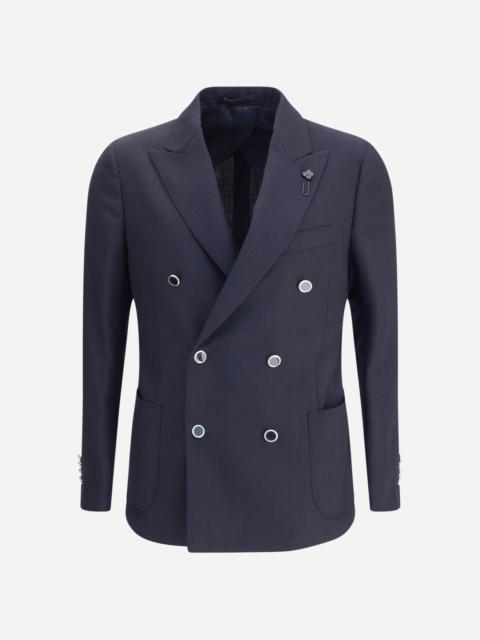 LARDINI Double-breasted Blazer
