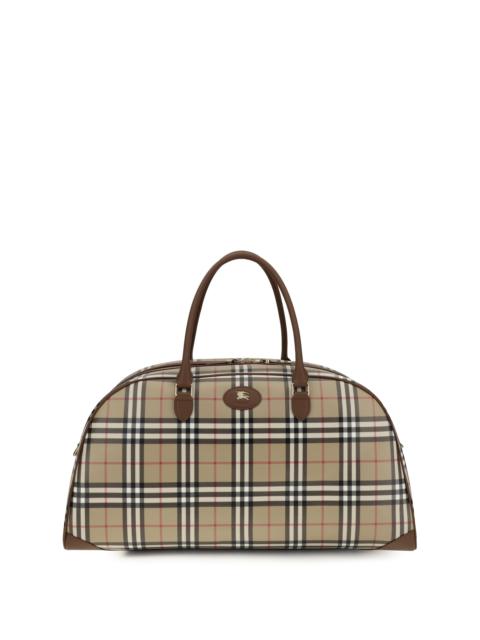 Burberry Burberry Men Check Travel Bag