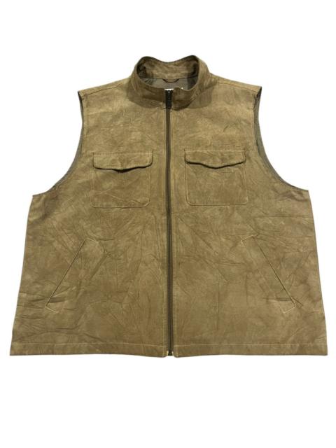 Other Designers Japanese Brand × Renoma - U.P RENOMA MULTIPOCKET SUEDE VEST