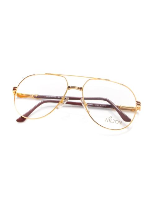 Other Designers Vintage Hilton Manhattan 201 C3 24KT