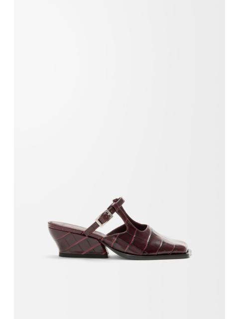 Loewe Loewe "onda" Leather Sabot