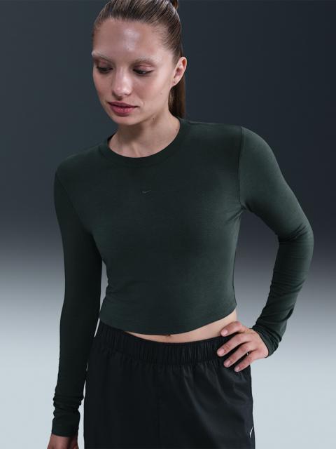 Nike Nike Sportswear Chill Knit Women's Slim Long-Sleeve Cropped Top
