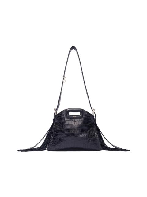 maje maje Miss M Mini embossed leather bag in Black at Nordstrom