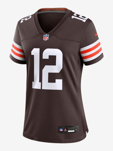 Nike Shedeur Sanders Cleveland Browns 2025 NFL Draft Women’s Nike NFL Game Jersey