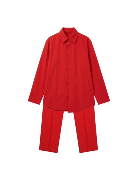 BALENCIAGA [Runway] Balenciaga Neo Tailoring Red Suit (F34 + F38) - Brand New w/ Tags