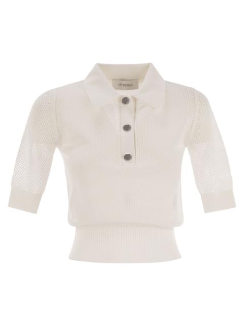 Sportmax Sportmax Women Casta - Mesh Knit Polo Shirt