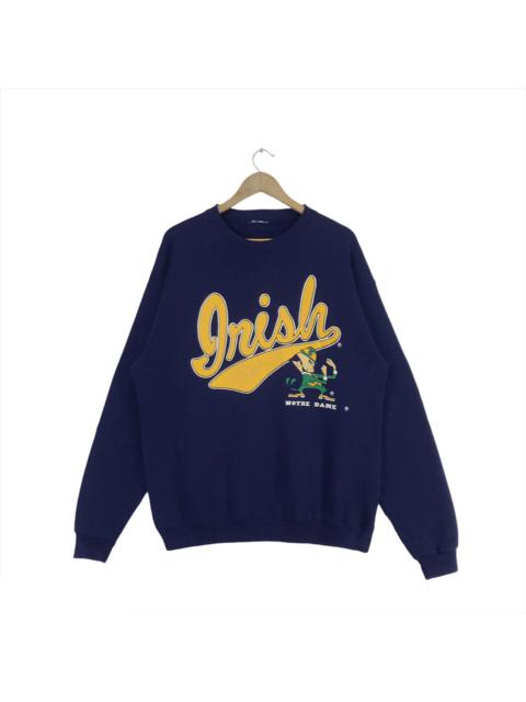 Other Designers Vintage - Vintage Notre Dame University Sweatshirt Fighting Irish