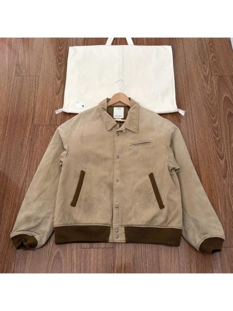 visvim VISVIM 22AW BYRON DRIVERS JKT — Oil-Stained, Distressed Jacket