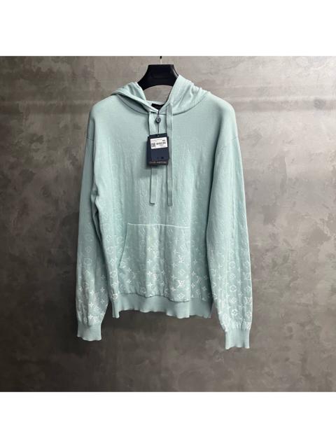 Louis Vuitton Louis Vuitton Blue Gradient Long-Sleeve Hooded Pullover Sweatshirt