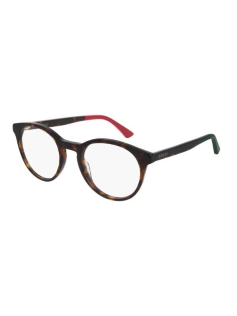 GUCCI Gucci Ladies Black Round Eyeglass Frames GG0406O 006