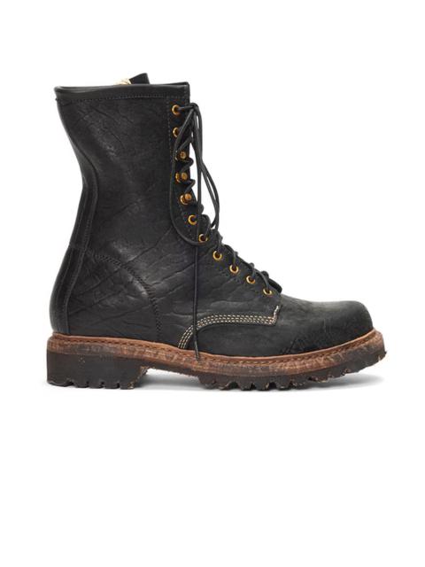 visvim Scout Plain Toe Boots HI-Folk 'Black'