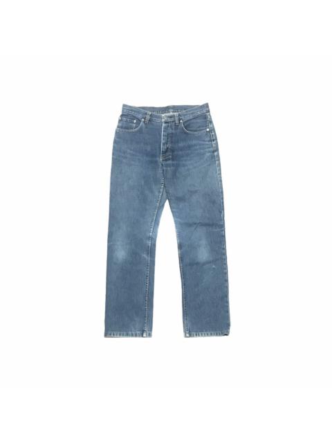 Helmut Lang 1998 Helmut Lang Jeans Classic Cut Raw Denim