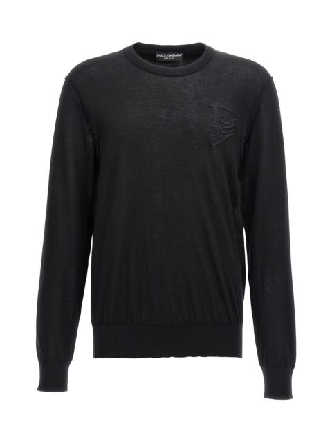 Dolce & Gabbana Logo Embroidery Sweater