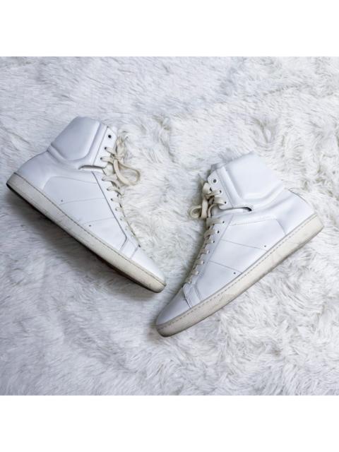 SAINT LAURENT Saint Laurent SS13 White High-Top Sneaker