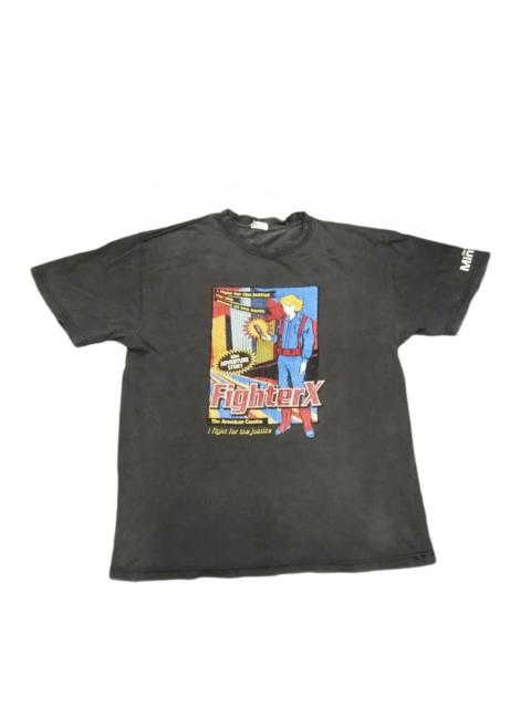 Other Designers MINOTAUR INST. × Vintage - Very Rare FighterX Minotaur Comic Gamer Style Tee