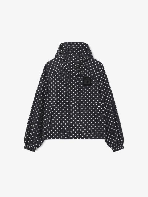 GANNI PRINTED NYLON JACKET