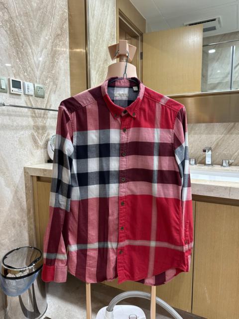 Burberry Burberry classic red shirt M