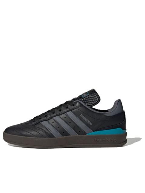 adidas adidas originals CRUSTAR Retro Low Tops Casual Skateboarding Shoes Black Gray 'Black Blue' EH1675