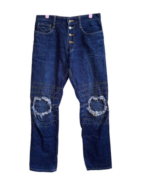 Other Designers Christopher Nemeth - Nemeth Rare Design Patches Jeans