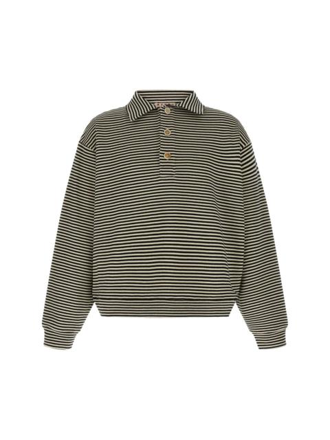 Marni STRIPED COTTON SWEATSHIRT