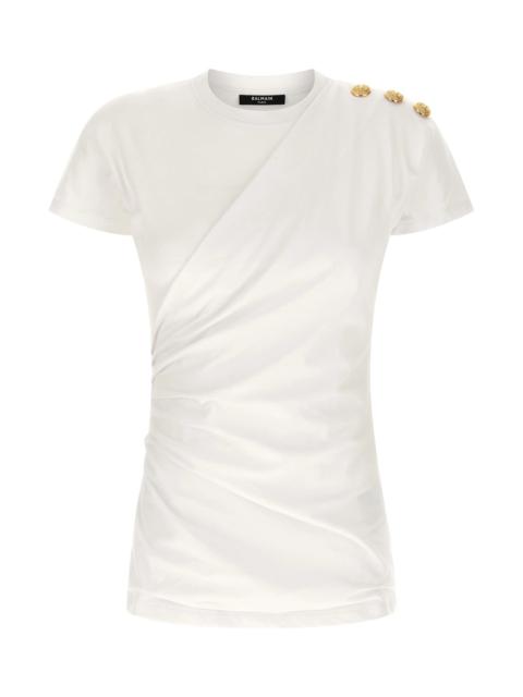 Balmain 3 buttons T-shirt