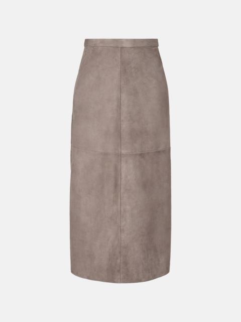 'S Max Mara Suede midi skirt