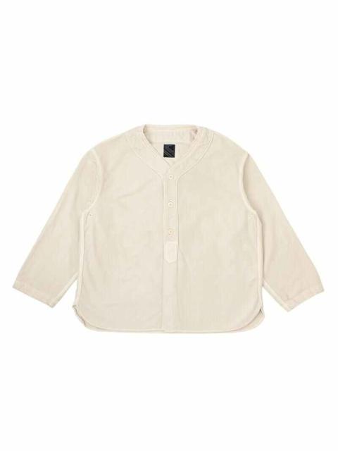 visvim DUGOUT L/S OFF WHITE