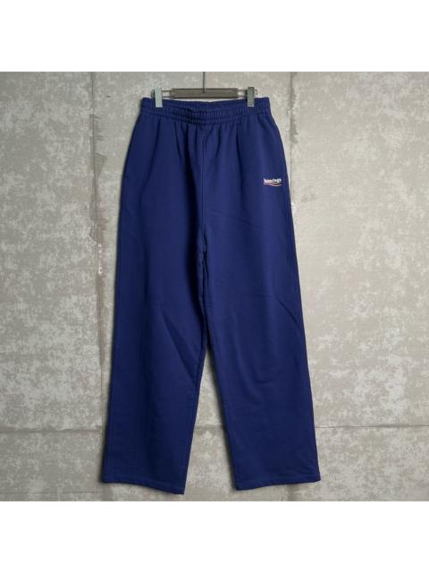BALENCIAGA Balenciaga Cola Blue Straight-Leg Sweatpants Pants