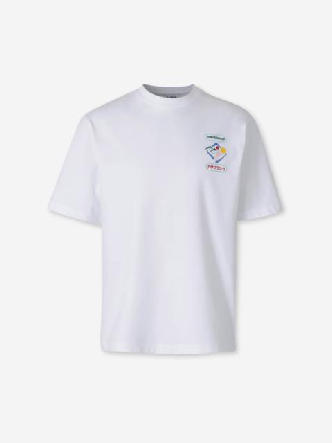 CASABLANCA CASABLANCA MONTAIGNE SPORTIF T-SHIRT