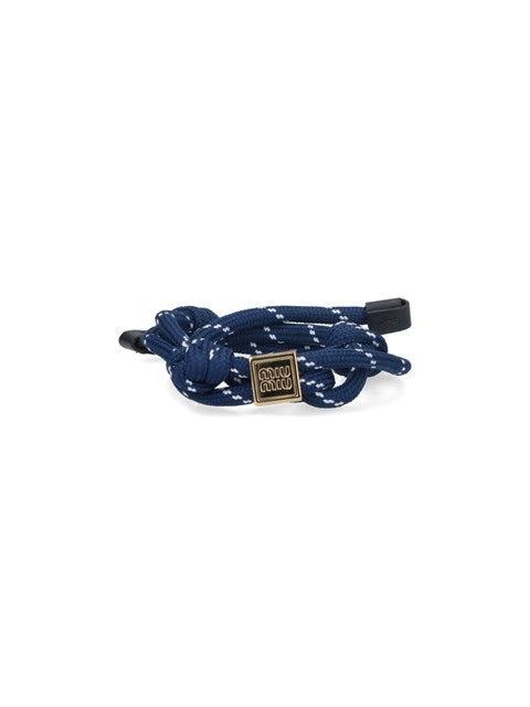 Miu Miu Women Logo Bracelet