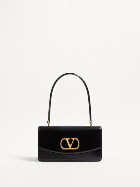 Valentino VALENTINO GARAVANI VAIN BAG WITH HANDLE IN SHINY CALFSKIN