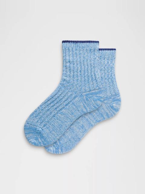 lululemon Unisex Quarter-Length Ragg Socks