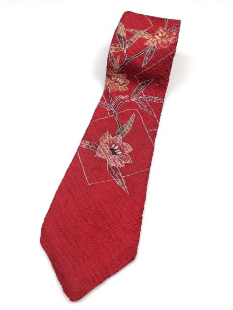 Other Designers VINTAGE MATSUBISHI ORIGINAL CRAVAT FLOWER INSIPRE BY HERMES