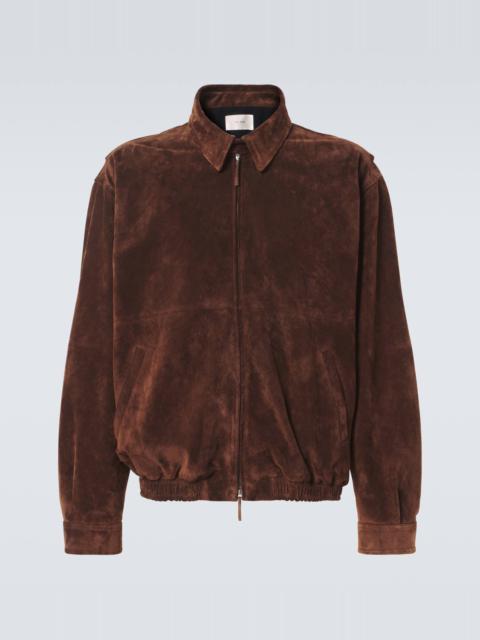 The Row Ronan suede blouson