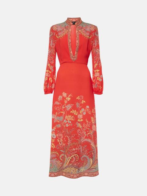 knee length dresses for ladies ETRO Maxi Dress  SHOP EXCESS GRANTED