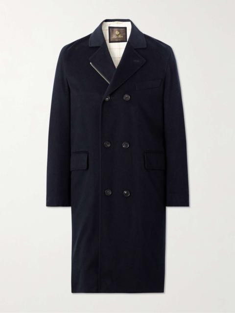 Winton Double-Breasted Cashmere Coat