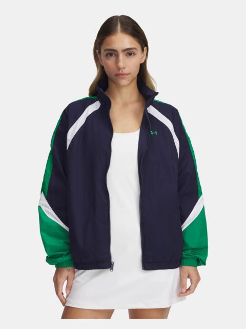 Under Armour Women's UA Icon Crinkle Track Jacket