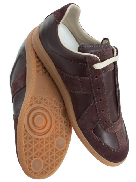 Maison Margiela REPLICA LEATHER SNEAKERS