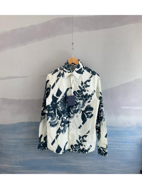 Louis Vuitton Louis Vuitton Long-Sleeved Printed Cotton Shirt 
