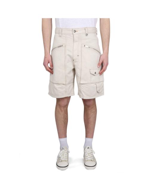Isabel Marant Peio Denim Bermuda Shorts
