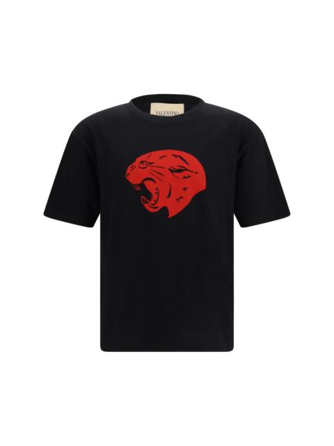 Valentino Valentino Panther Cotton T-shirt